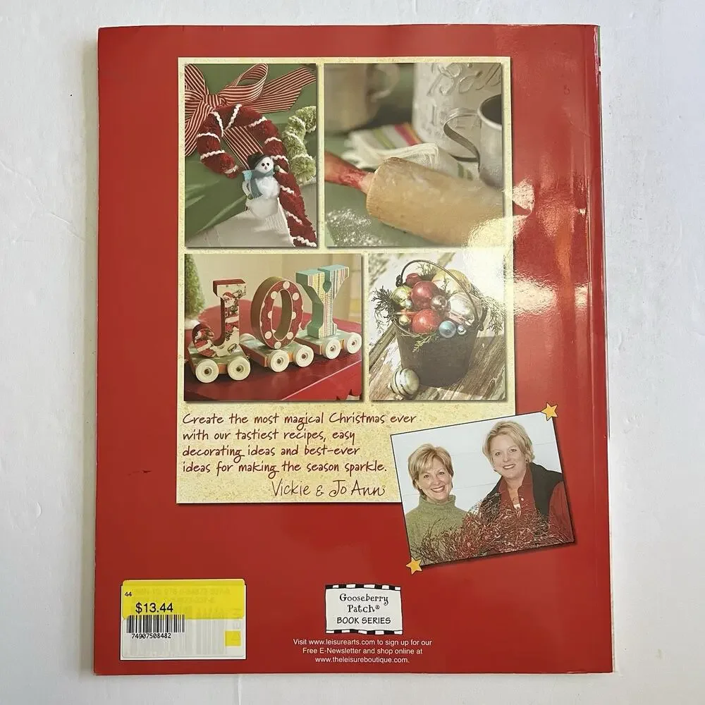 Set Christmas Gooseberry Patch Books Recipes Decorating Festive Projects